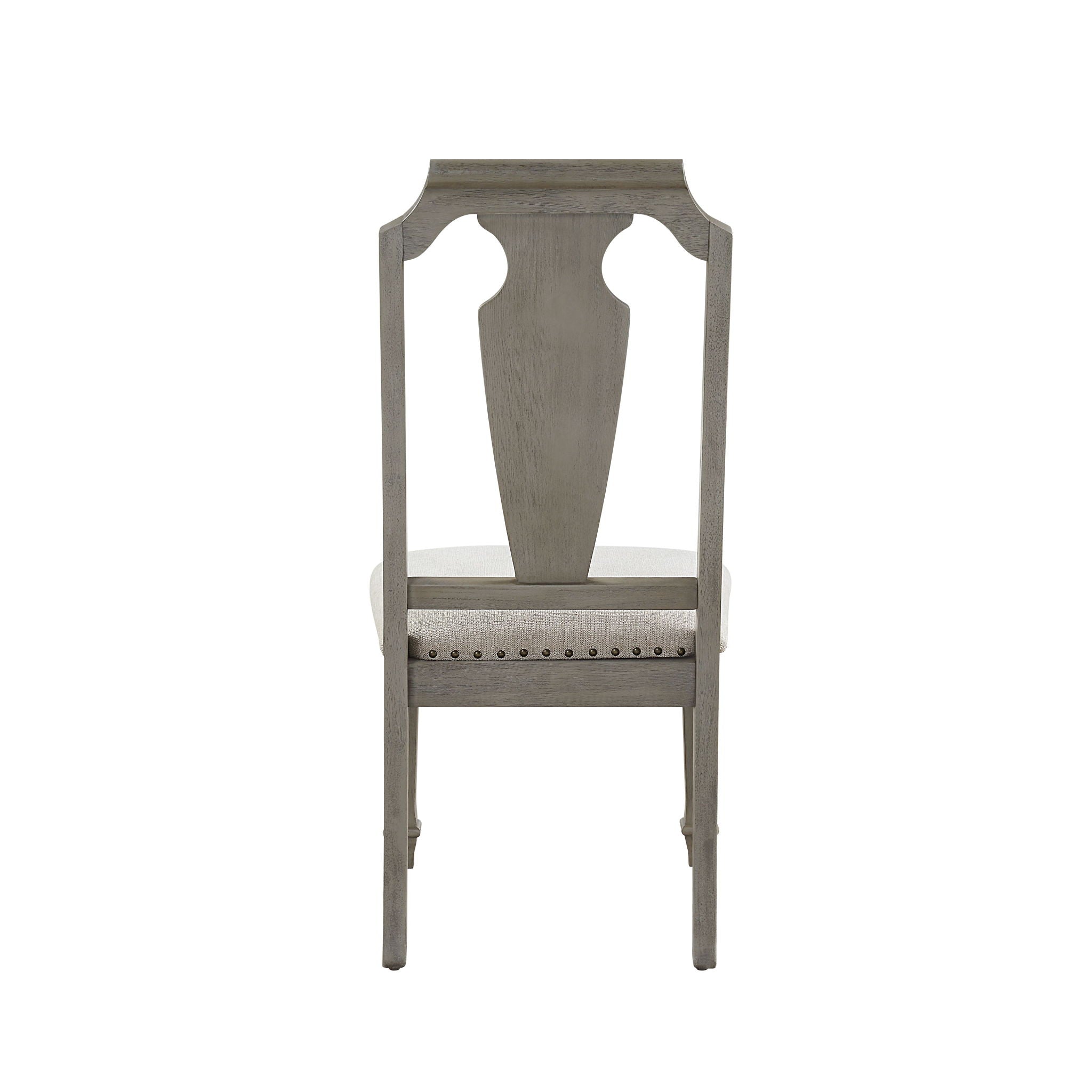 Zumala - Side Chair (Set of 2) - Beige Linen & Weathered Oak Finish - Urban Living Furniture (Los Angeles, CA)