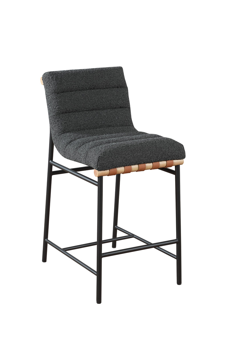 Lahni - 17" Boucle Fabric Counter Height Chair - Urban Living Furniture (Los Angeles, CA)