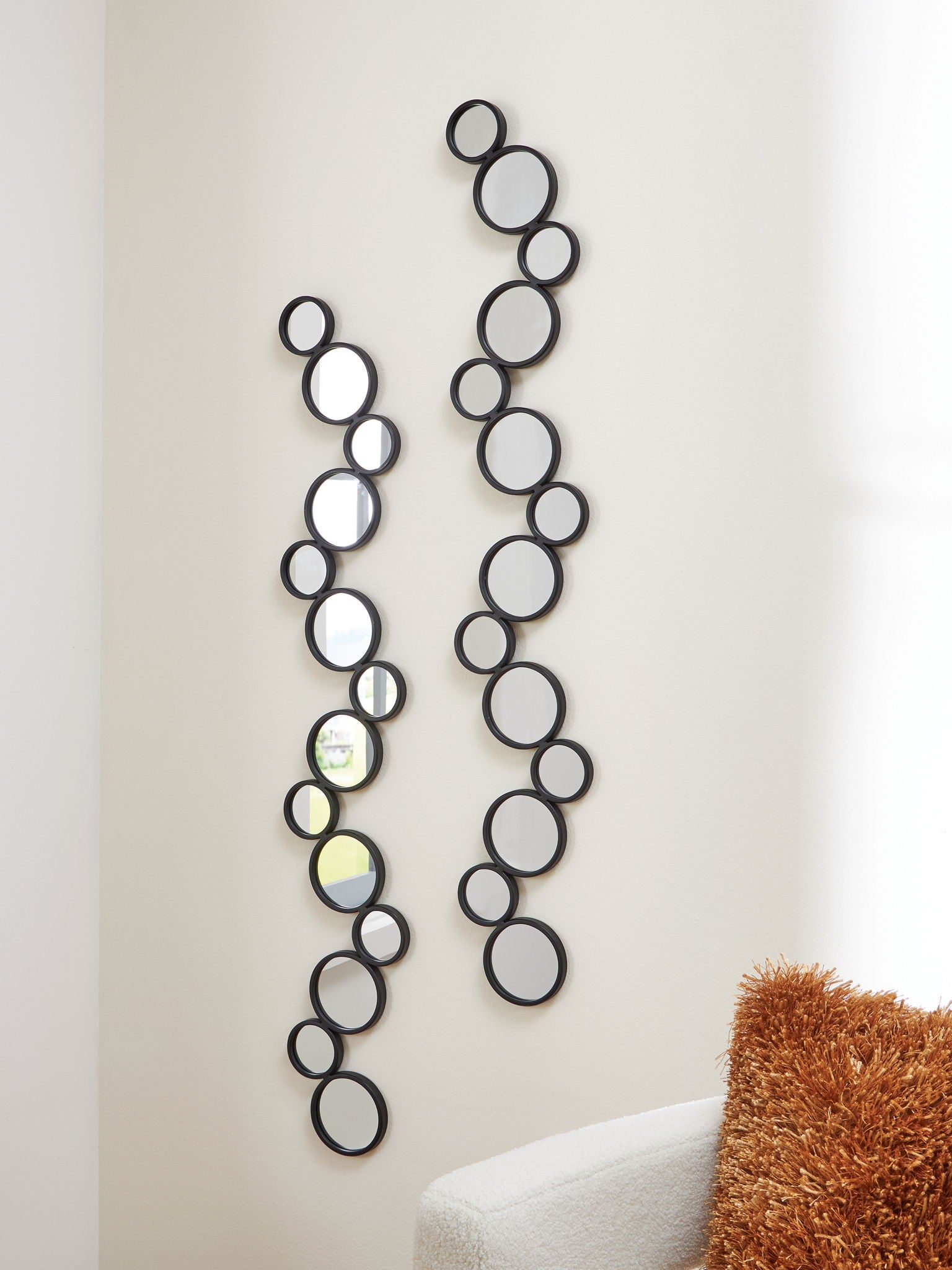 Vinler - Black - Accent Mirror Set (Set of 2) - Urban Living Furniture (Los Angeles, CA)