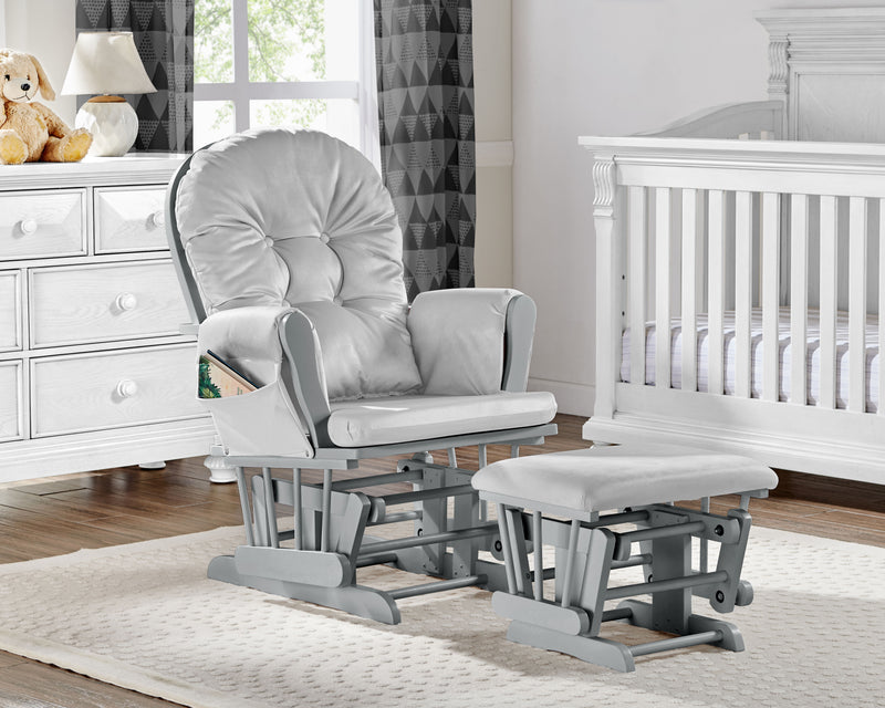 Mason - Glider And Ottoman Gray Wood - Urban Living Furniture (Los Angeles, CA)