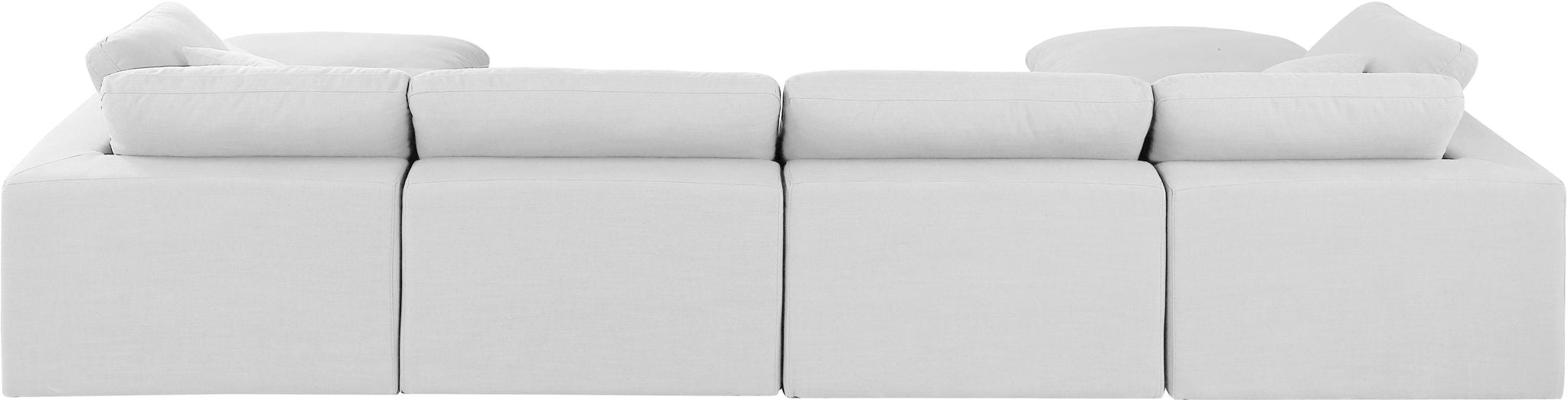 Comfy - 6 Piece Linen Modular Double Chaise Sectional - Urban Living Furniture (Los Angeles, CA)