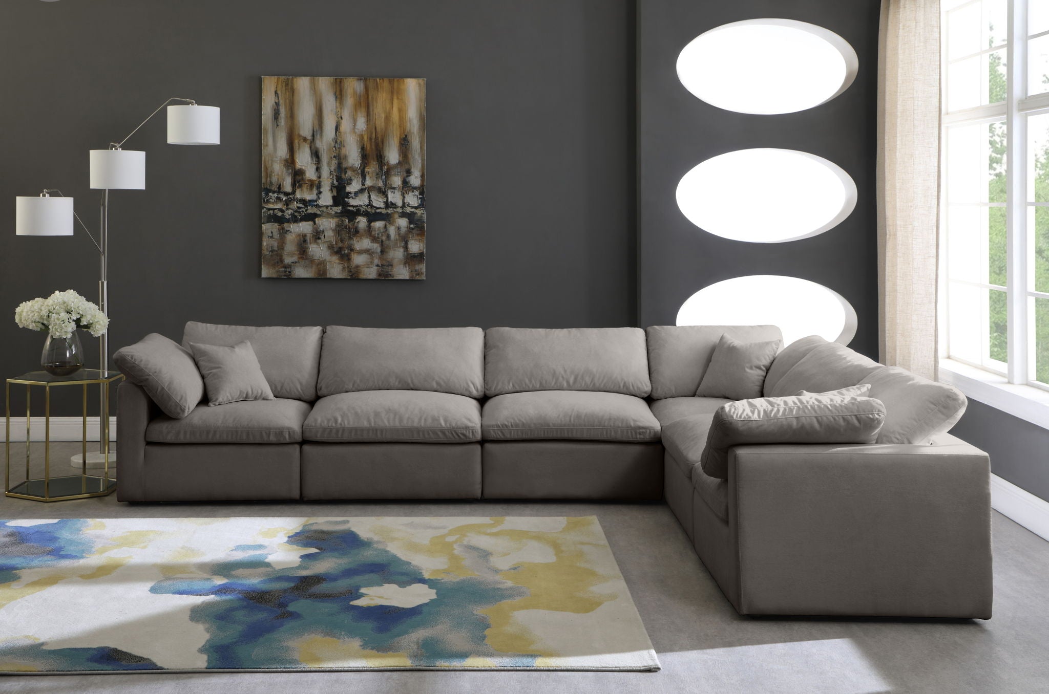 Plush - 6 Piece Modular Sectional - Urban Living Furniture (Los Angeles, CA)