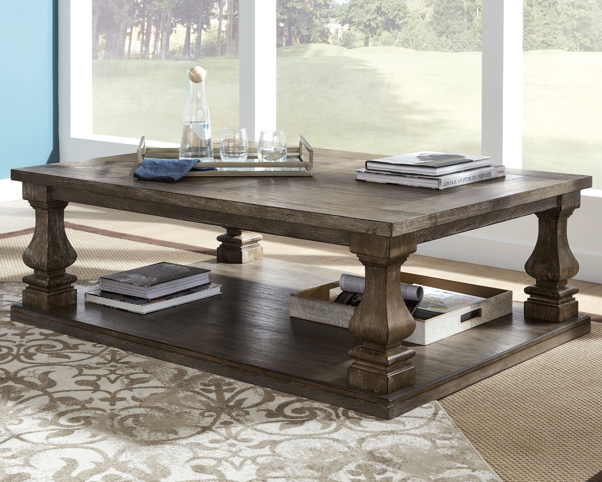 Johnelle - Rectangular Cocktail Table - Gray - Urban Living Furniture (Los Angeles, CA)