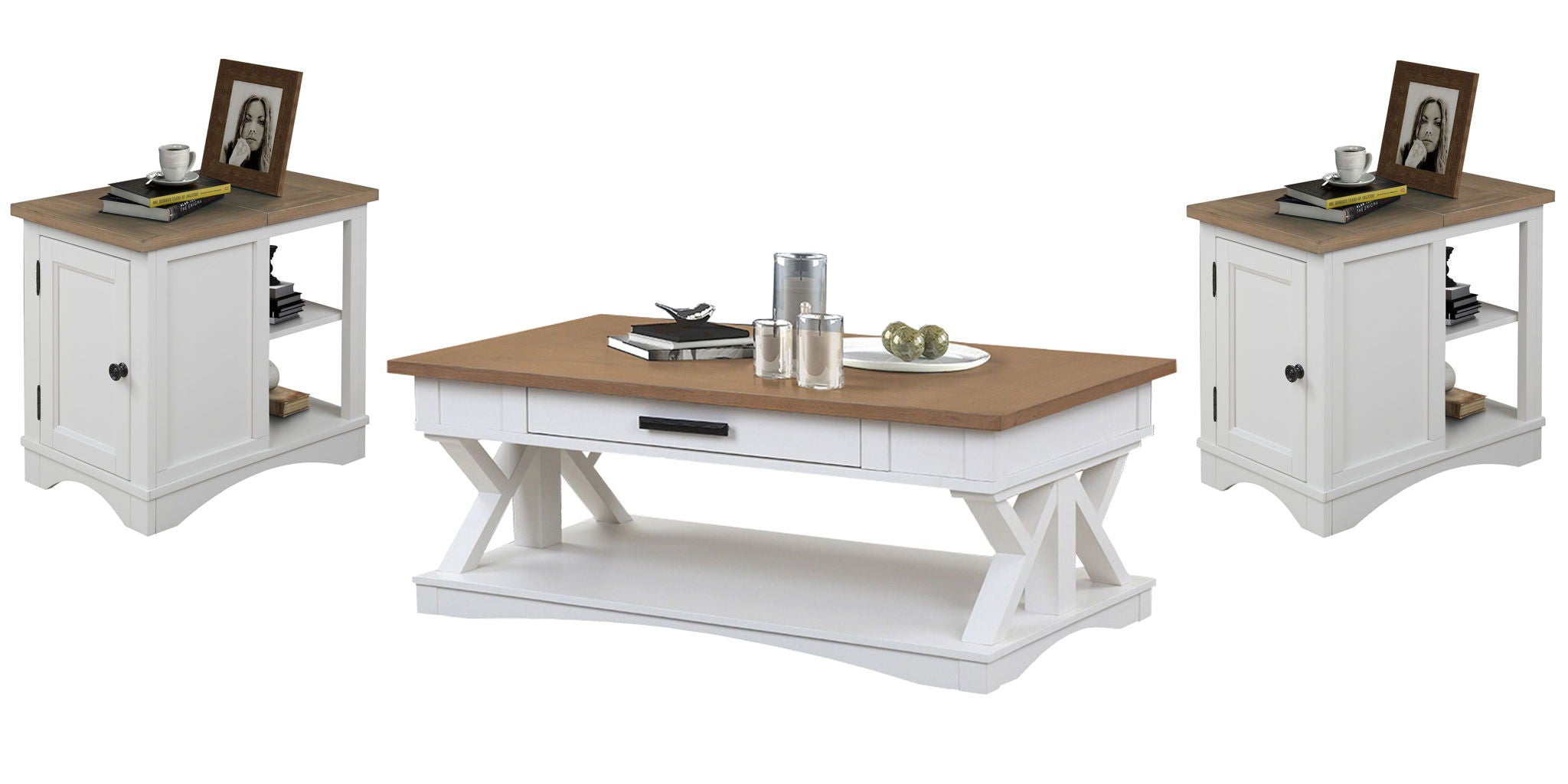 Americana Modern - Cocktail Table Set - Urban Living Furniture (Los Angeles, CA)