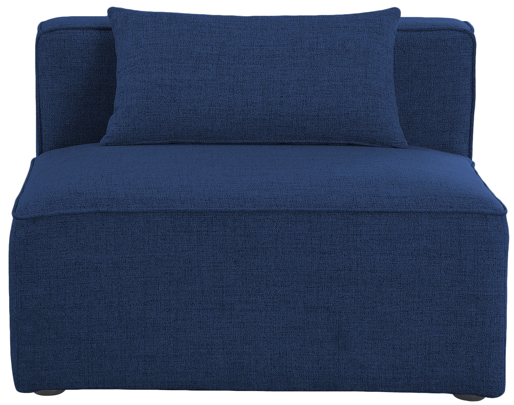 Cube - Linen Armless Chair - Urban Living Furniture (Los Angeles, CA)