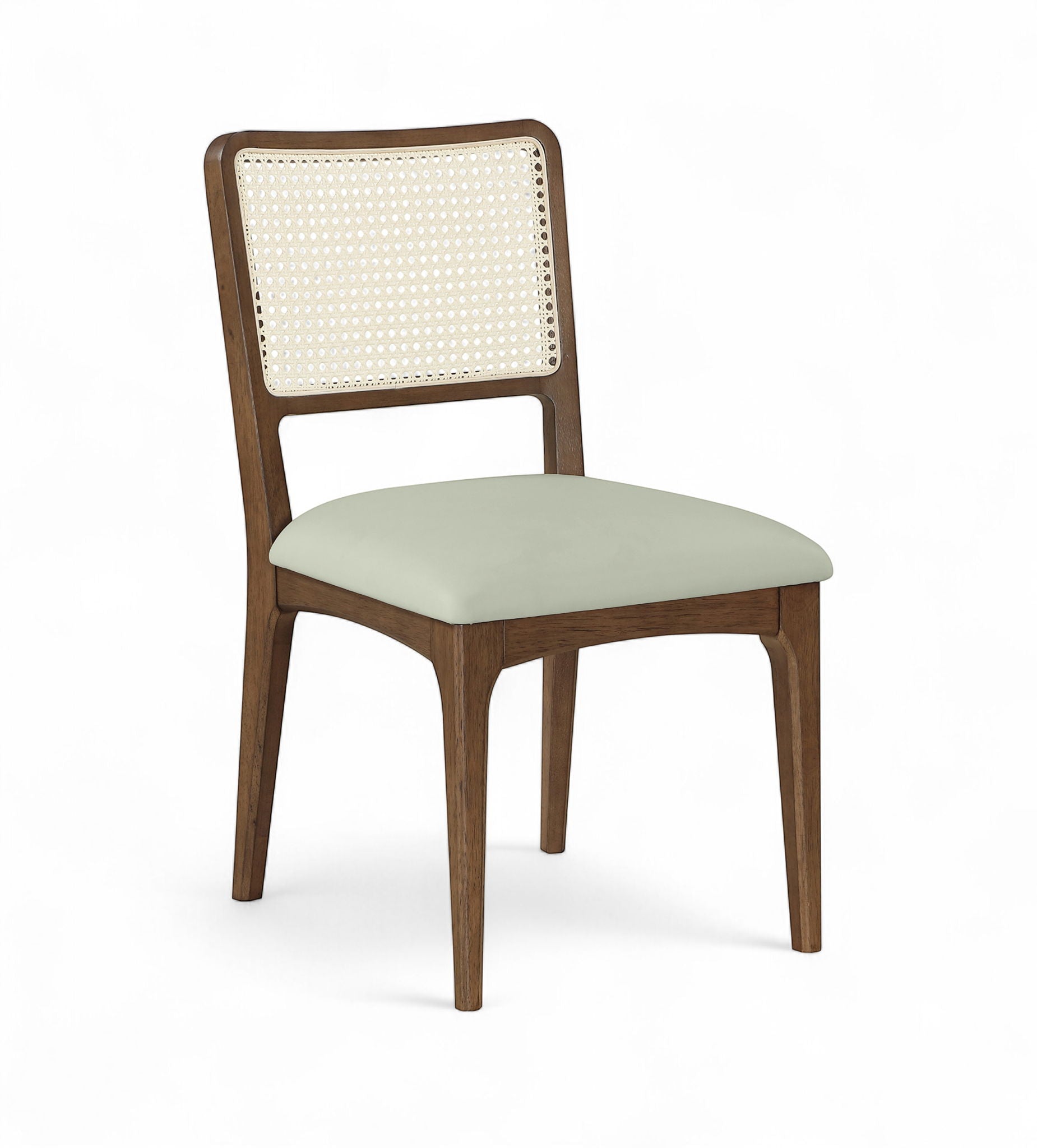 Atrium - Upholstered Seat Dining Chair With Brushed Brown Base (Set of 2)