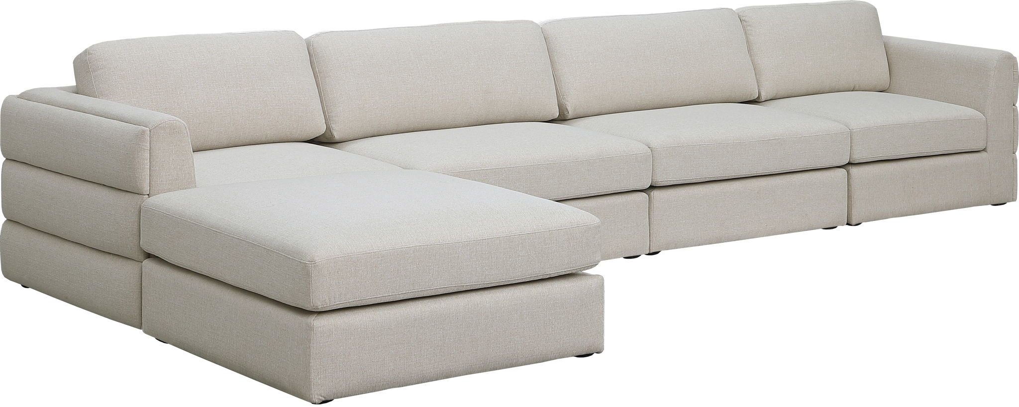 Beckham - 5 Piece Modular L-Shaped Sectional - Urban Living Furniture (Los Angeles, CA)
