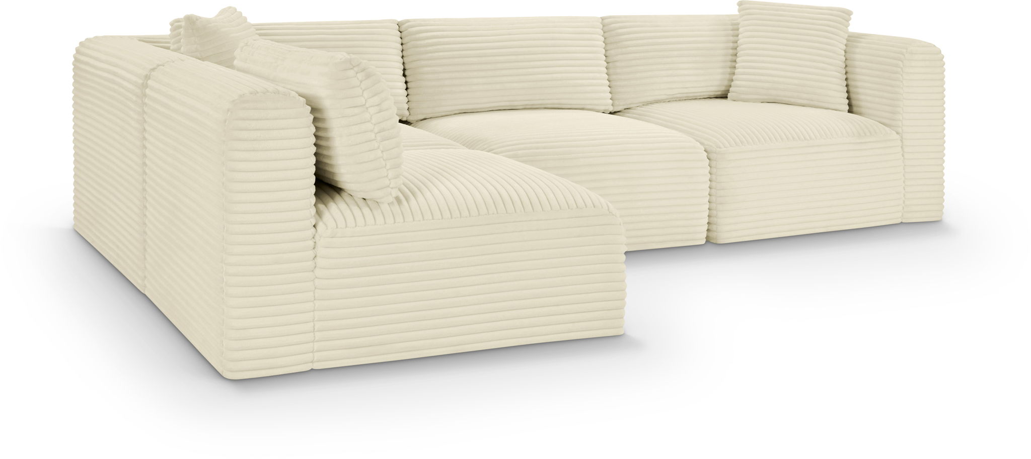Shaggy - 4 Piece Modular Sectional - Urban Living Furniture (Los Angeles, CA)