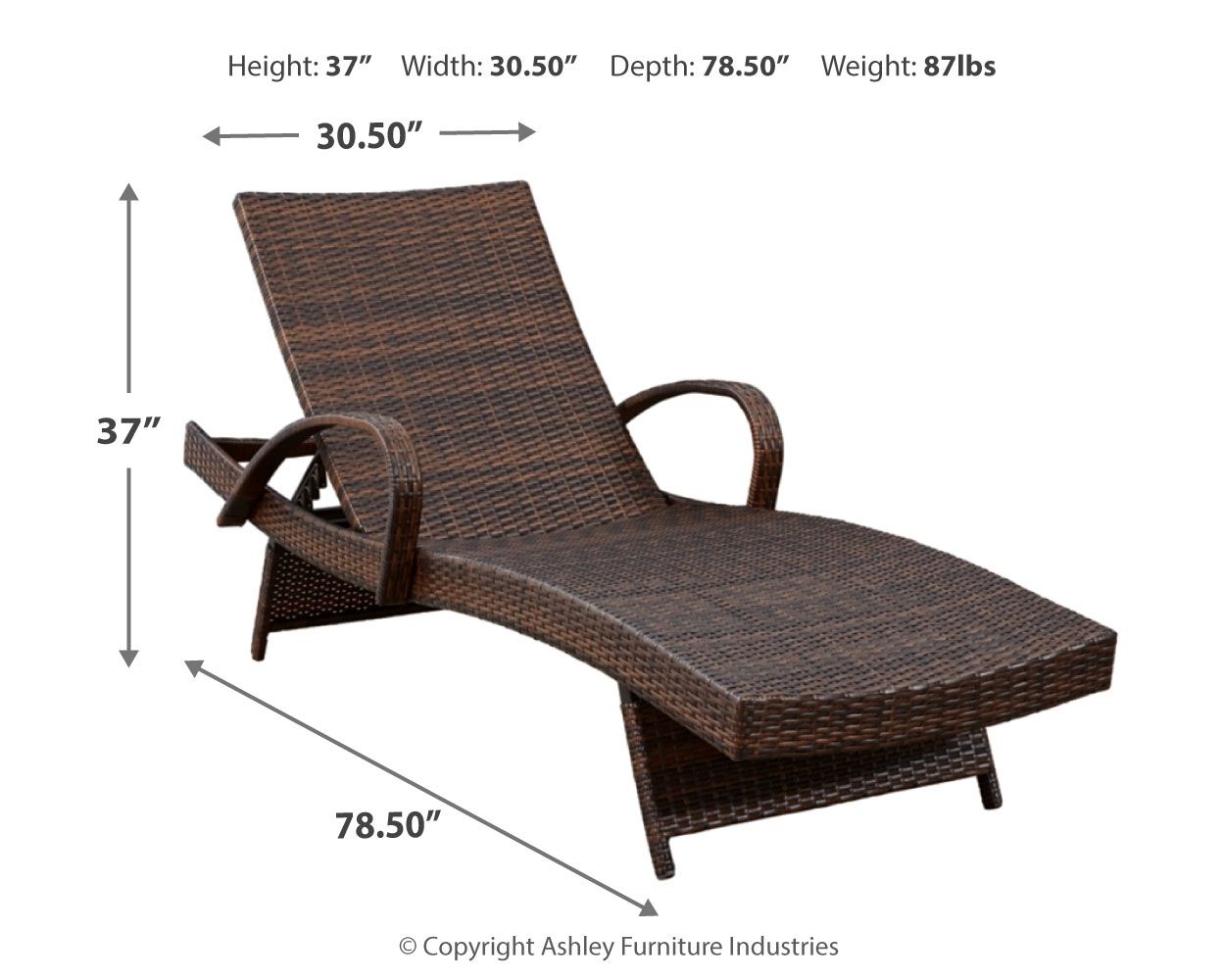 Kantana - Chaise Lounge - Urban Living Furniture (Los Angeles, CA)