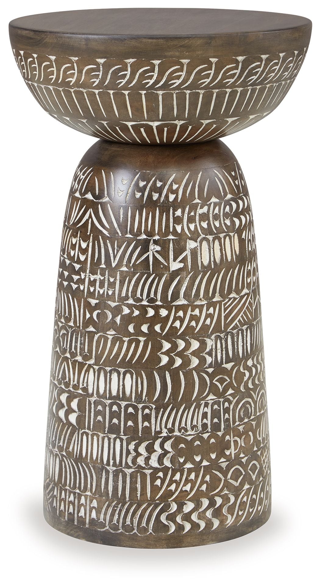 Hadcher - Cream / Brown - Accent Table - Urban Living Furniture (Los Angeles, CA)