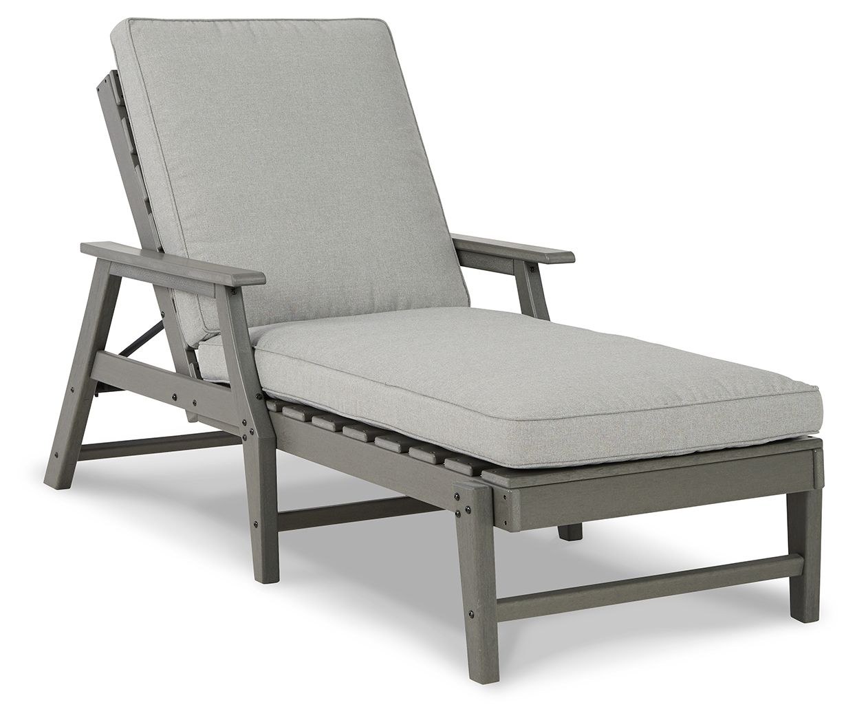 Visola - Chaise Lounge with Cushion - Gray - Urban Living Furniture (Los Angeles, CA)