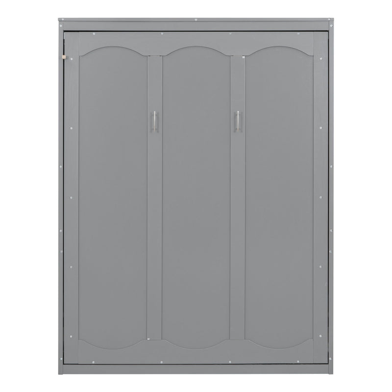 Murphy Wall Bed With Shelves, Space Saving