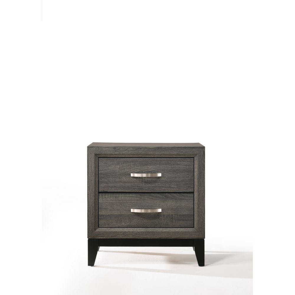 Valdemar - Nightstand - Weathered Gray - Urban Living Furniture (Los Angeles, CA)