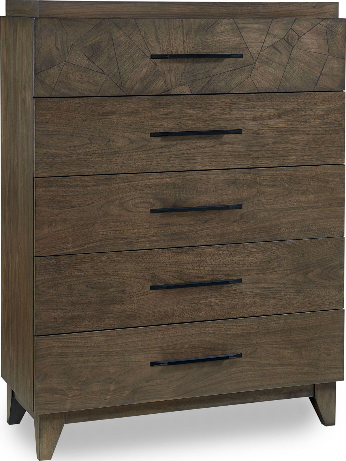 Broderick - Five-Drawer Chest - Wild Oats Brown (2024)