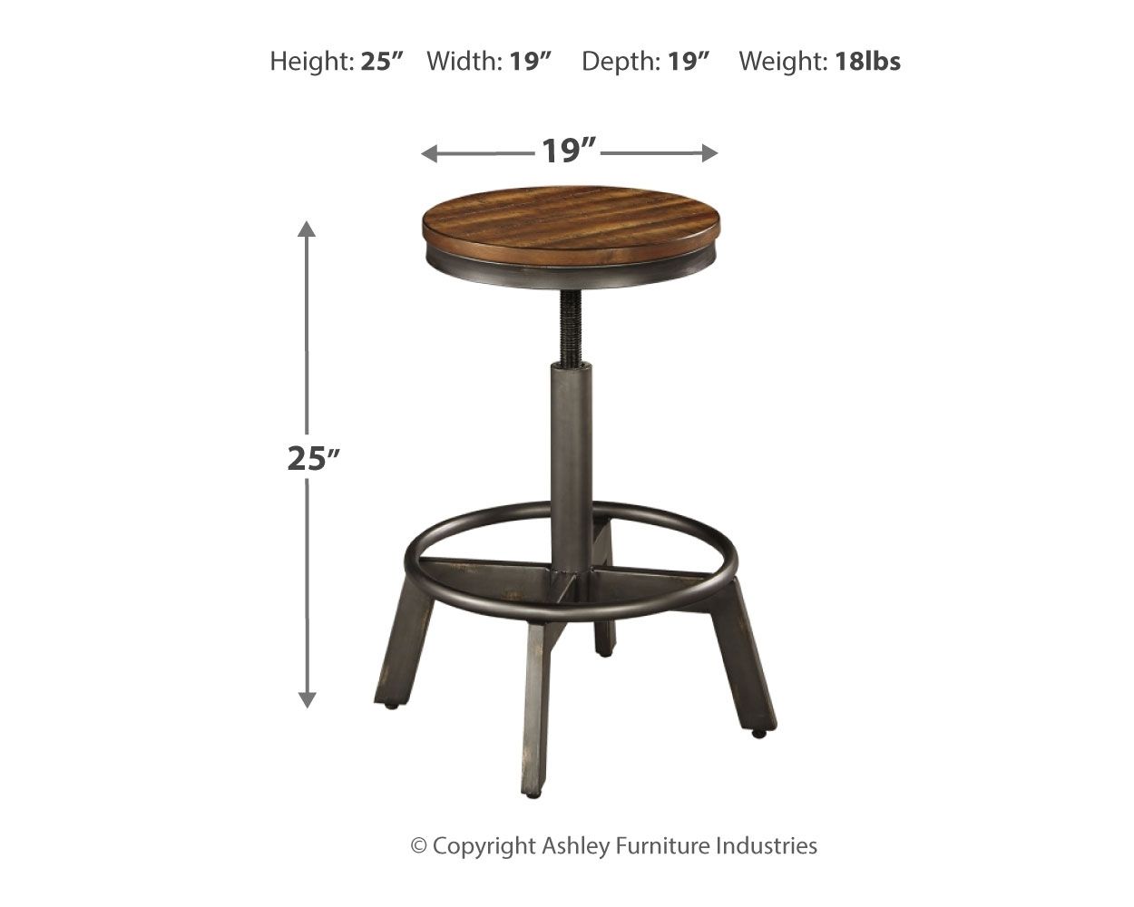 Torjin - Swivel Stool (Set of 2) - Urban Living Furniture (Los Angeles, CA)