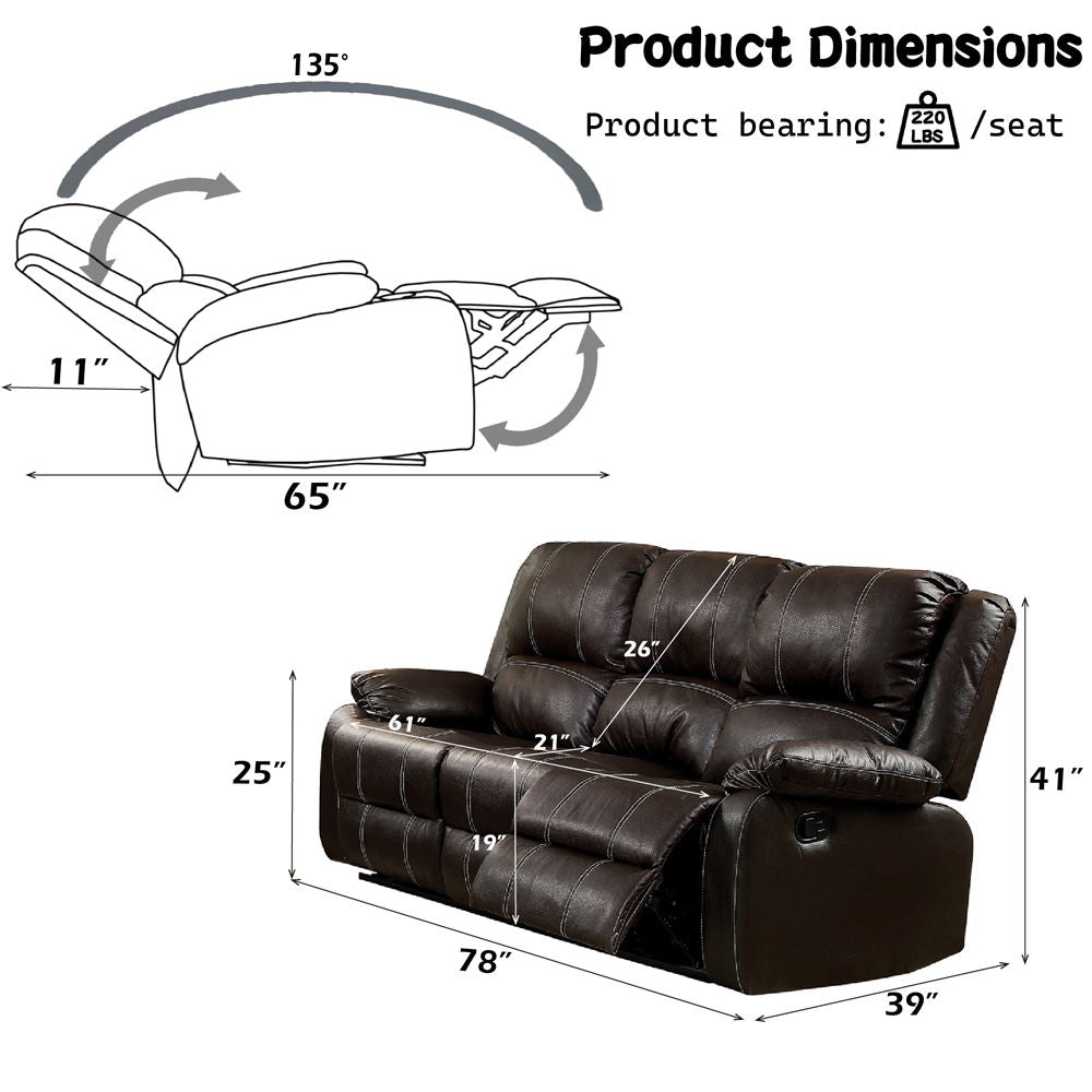 Zuriel - Motion Sofa - Urban Living Furniture (Los Angeles, CA)