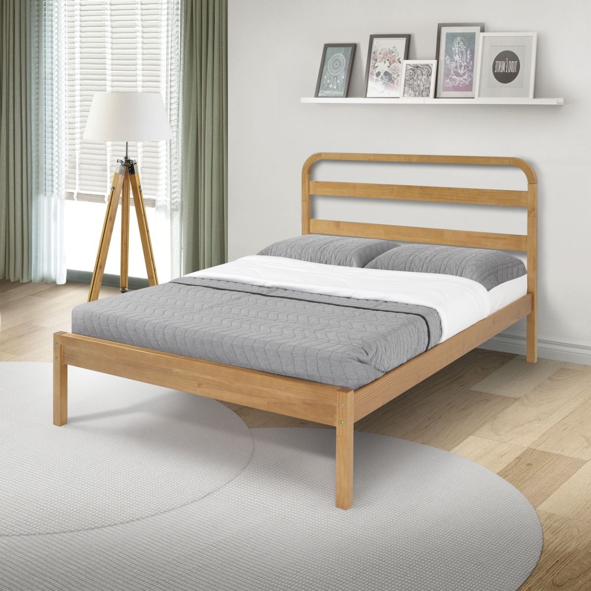 Shamia - Full Bed - Natural - Urban Living Furniture (Los Angeles, CA)
