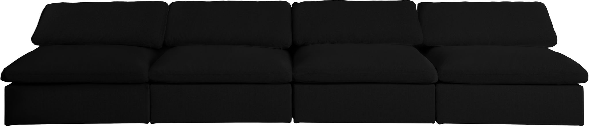 Serene - Modular Armless 4 Seat Sofa - Urban Living Furniture (Los Angeles, CA)