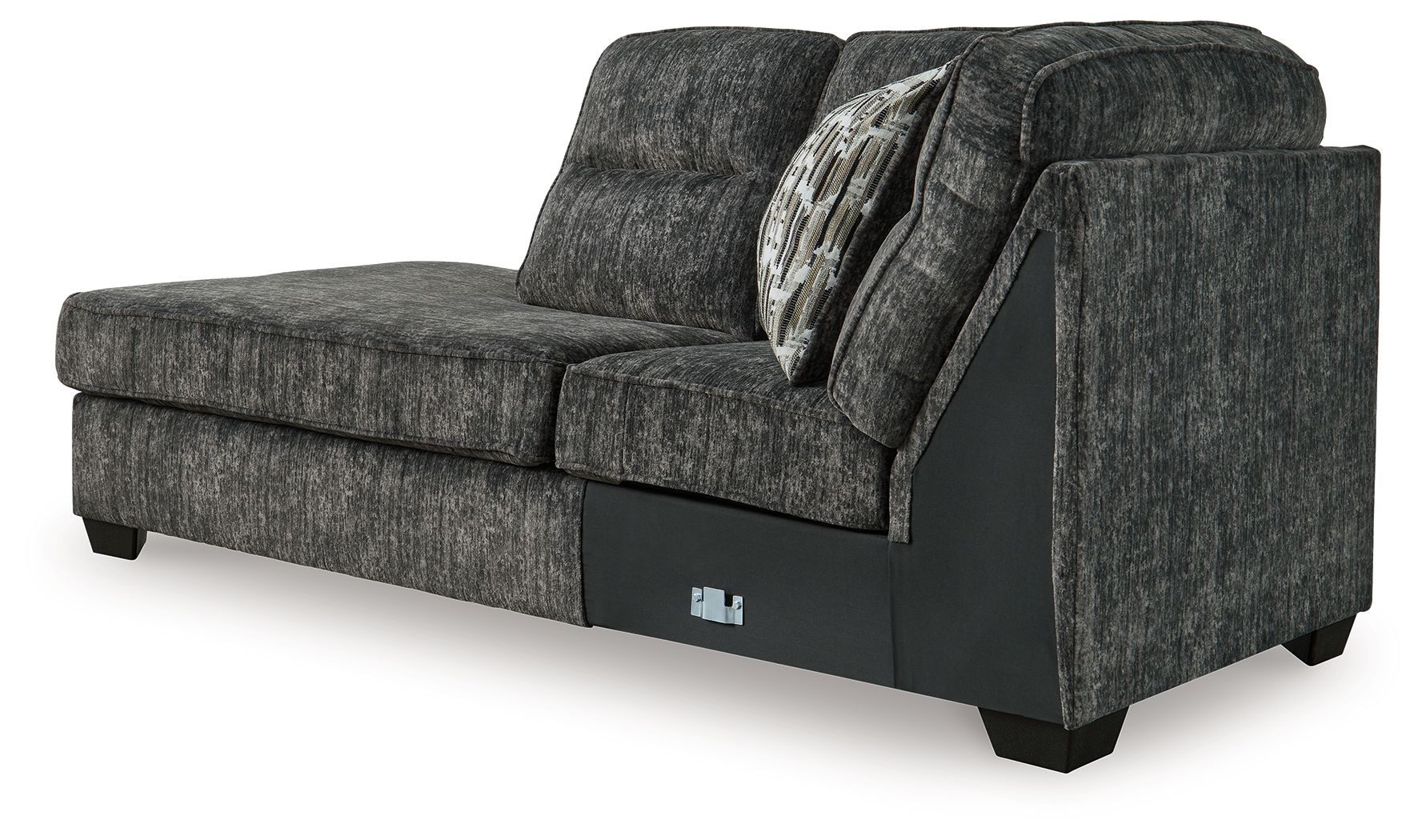 Lonoke - Gunmetal - Laf Corner Chaise - Urban Living Furniture (Los Angeles, CA)