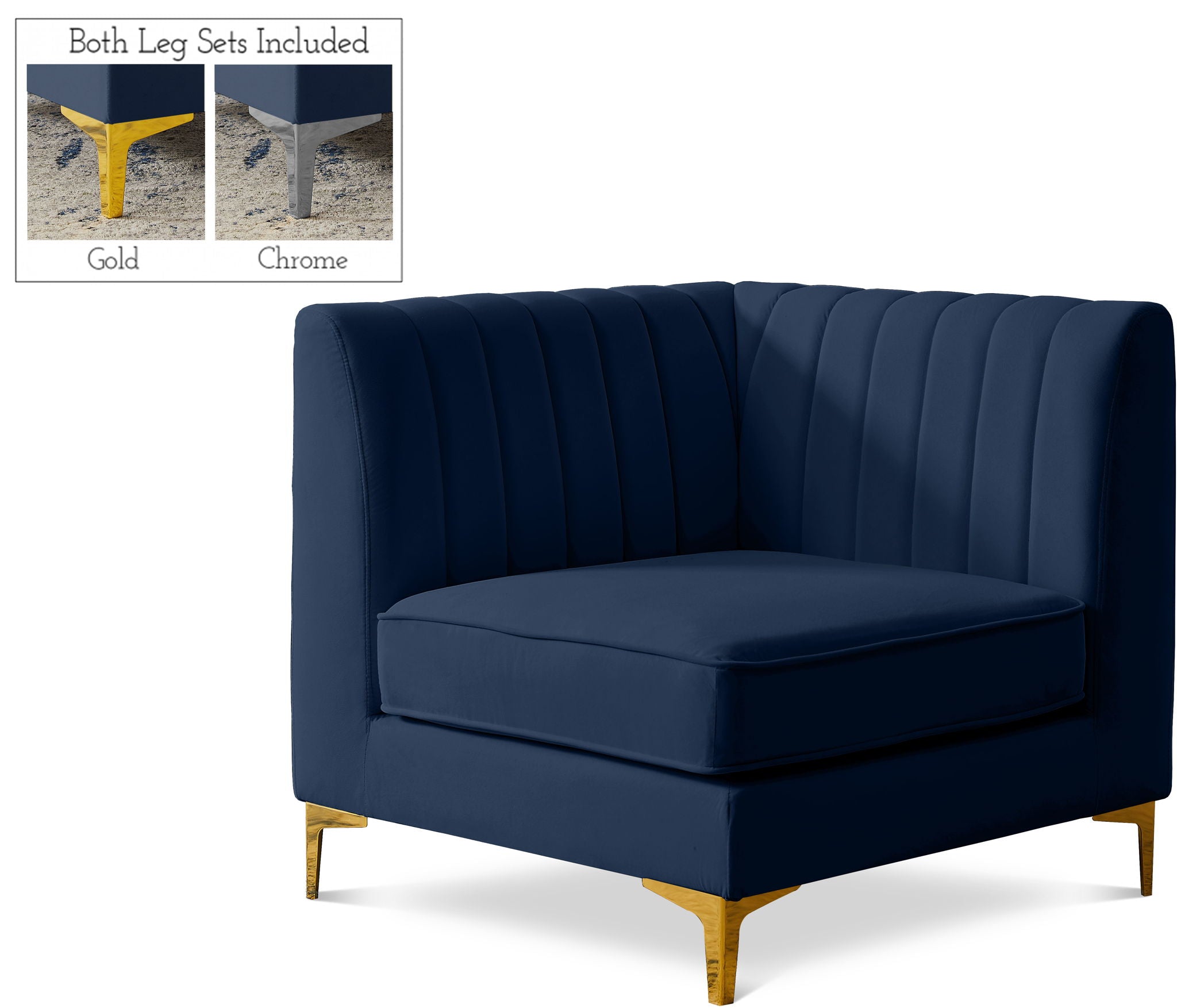 Alina - Corner Chair - Urban Living Furniture (Los Angeles, CA)