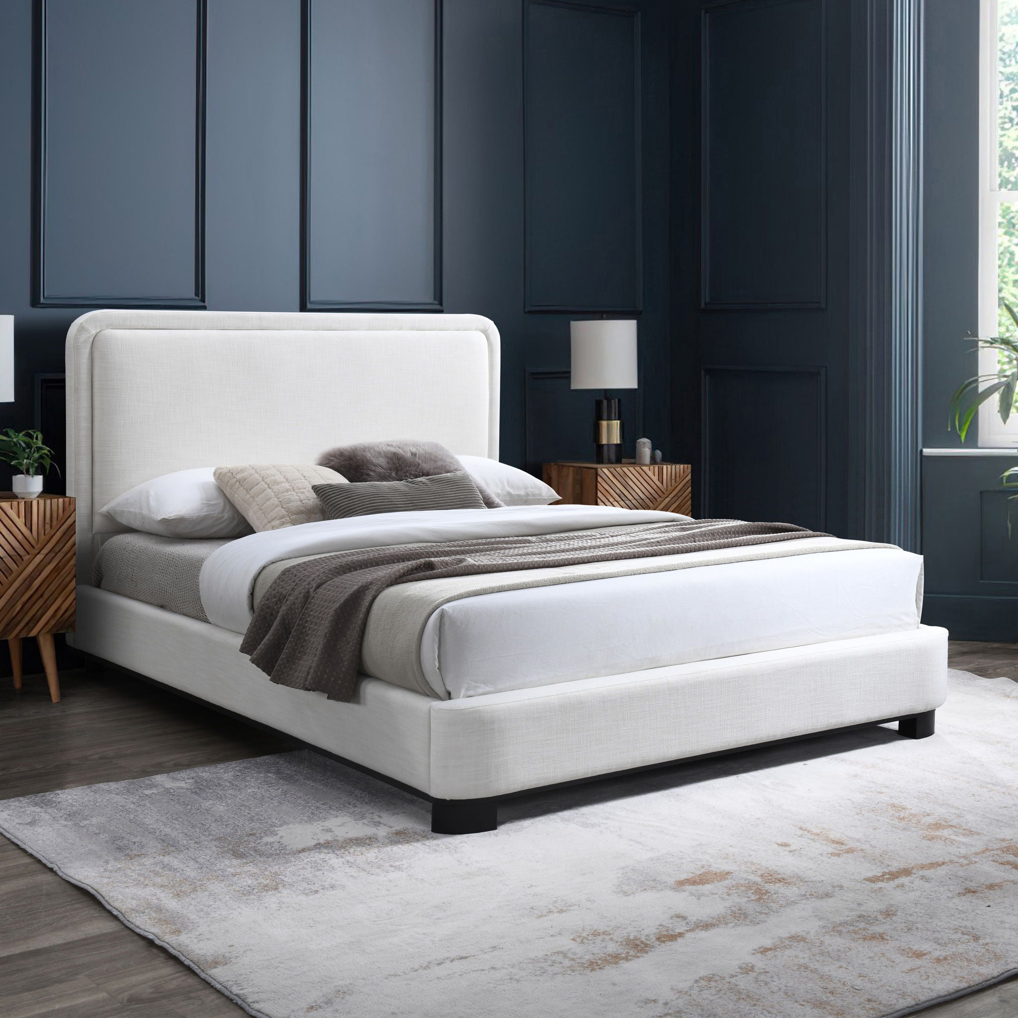 Nolita - Bed With Black Base - Urban Living Furniture (Los Angeles, CA)