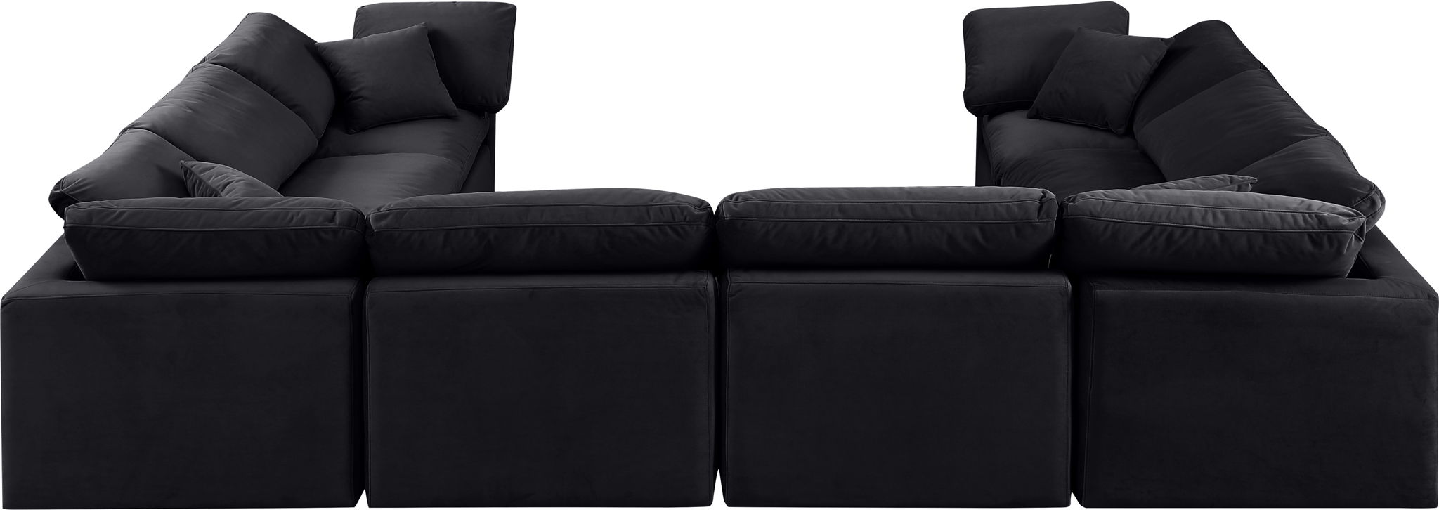 Indulge - Velvet 8 Piece Modular Sectional - Urban Living Furniture (Los Angeles, CA)