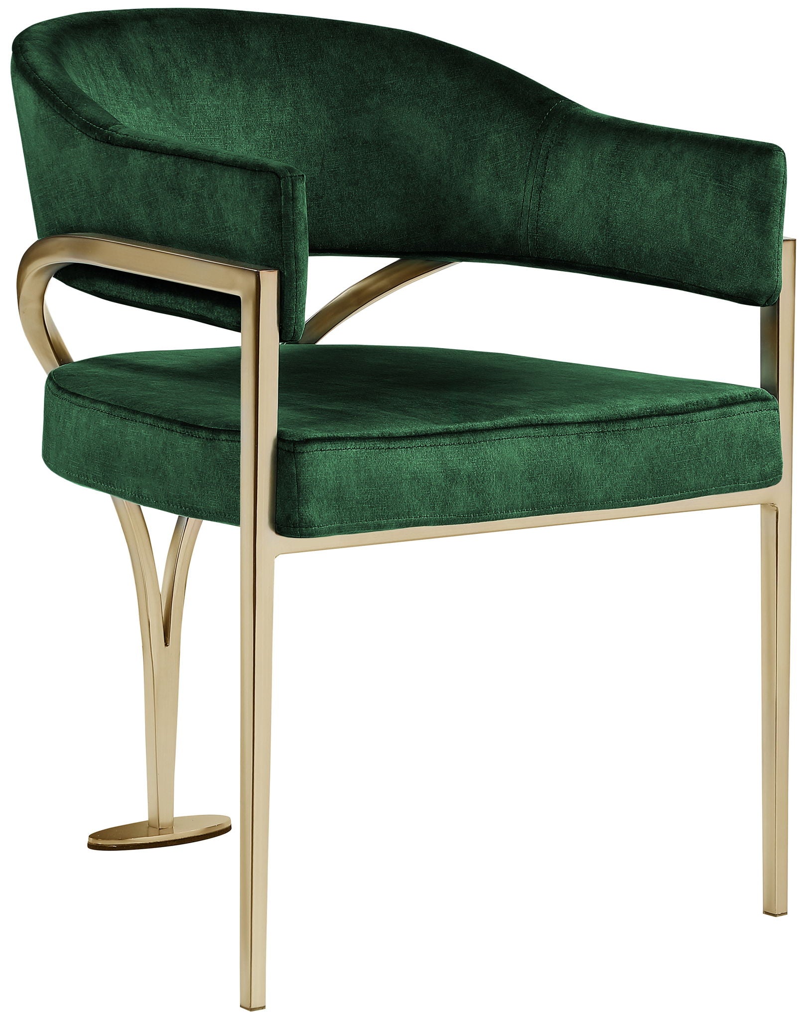 Madelyn - Dining Chair (Set of 2) - Green - Fabric - Urban Living Furniture (Los Angeles, CA)