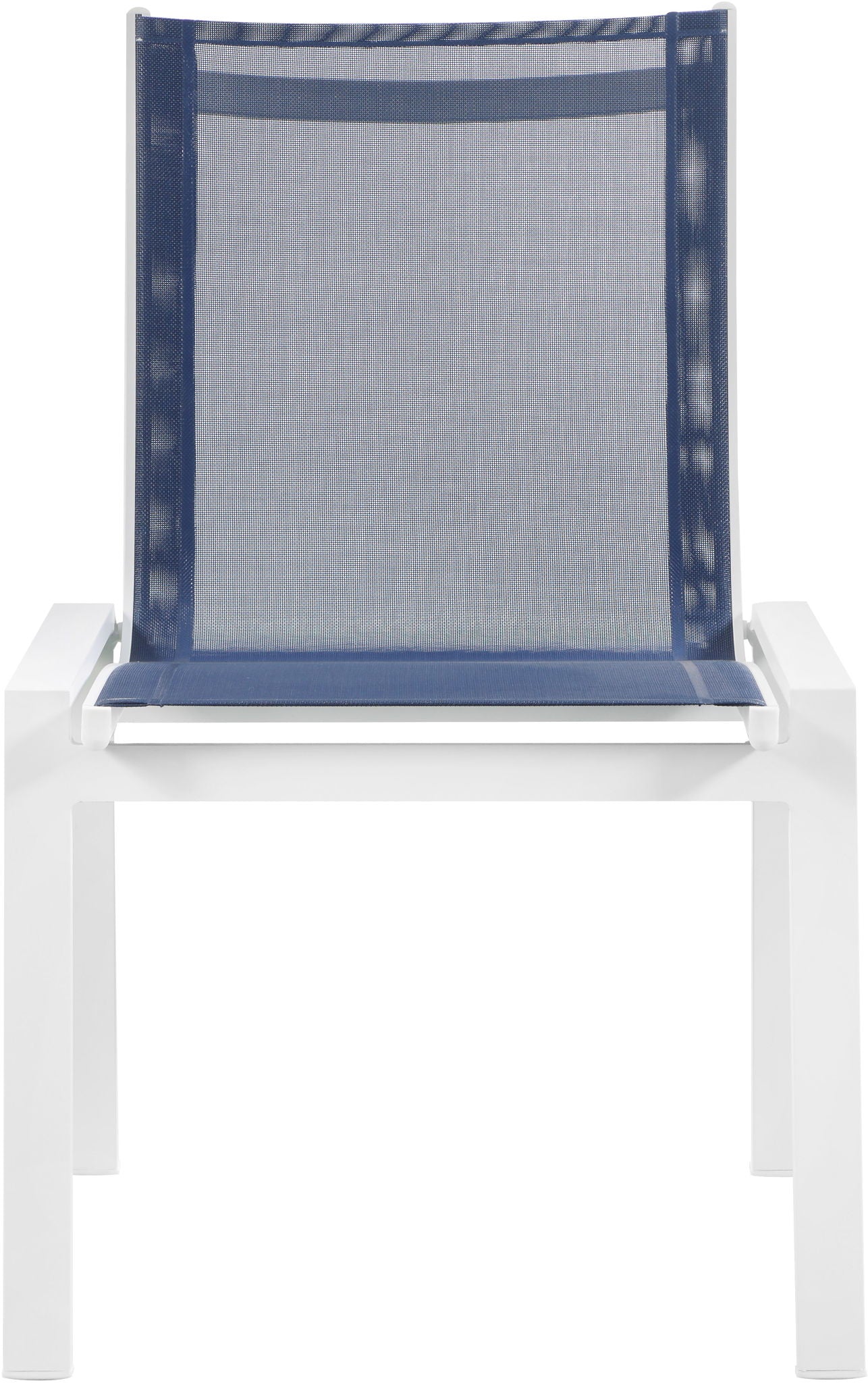 Nizuc - Outdoor Patio Dining Chair With White Frame (Set of 2) - Urban Living Furniture (Los Angeles, CA)