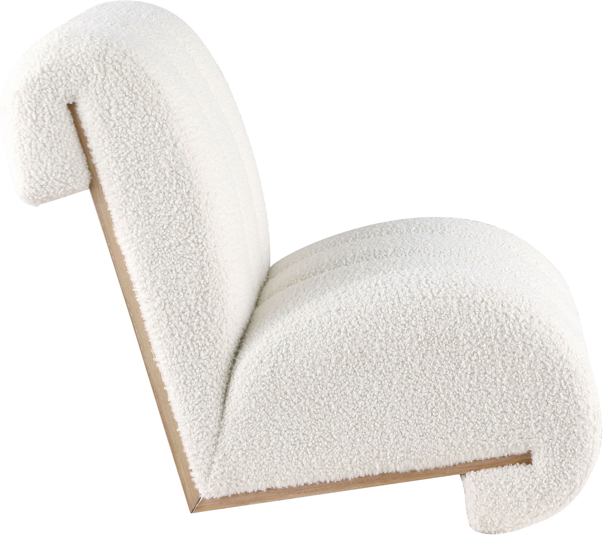 Swoon - Accent Chair With Natural Base - Urban Living Furniture (Los Angeles, CA)
