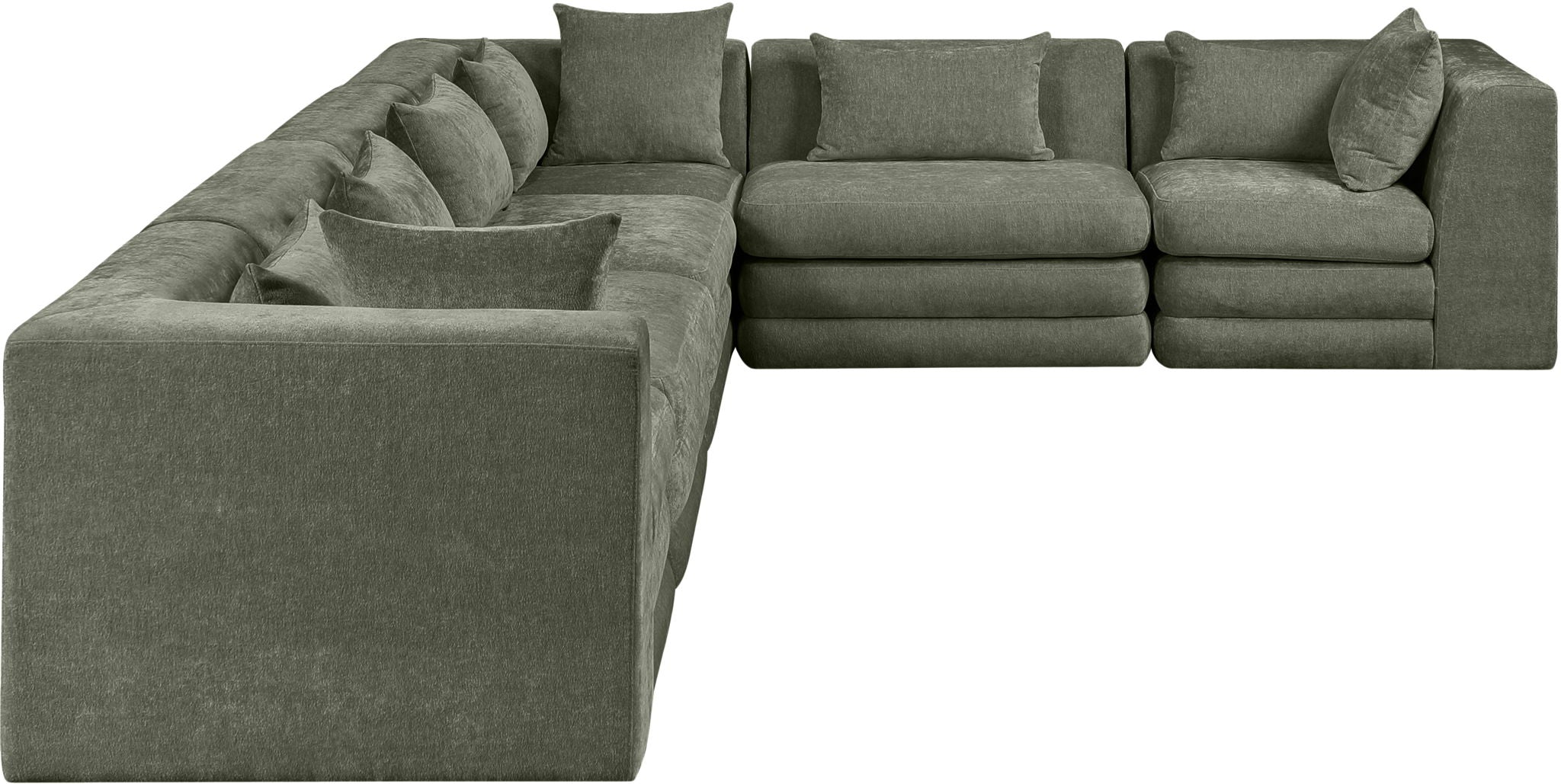 Stellar - 6 Piece Upholstered Modular Sectional - Urban Living Furniture (Los Angeles, CA)