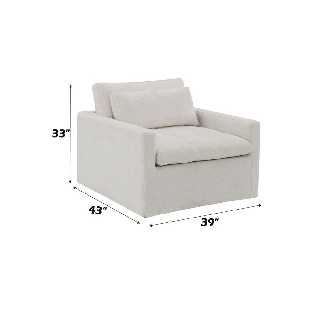 Frederick - Swivel Chair With Pillow - Urban Living Furniture (Los Angeles, CA)