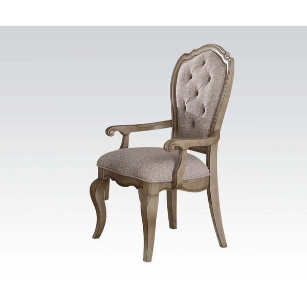 Chelmsford - Chair (Set of 2) - Beige Fabric & Antique Taupe - Urban Living Furniture (Los Angeles, CA)