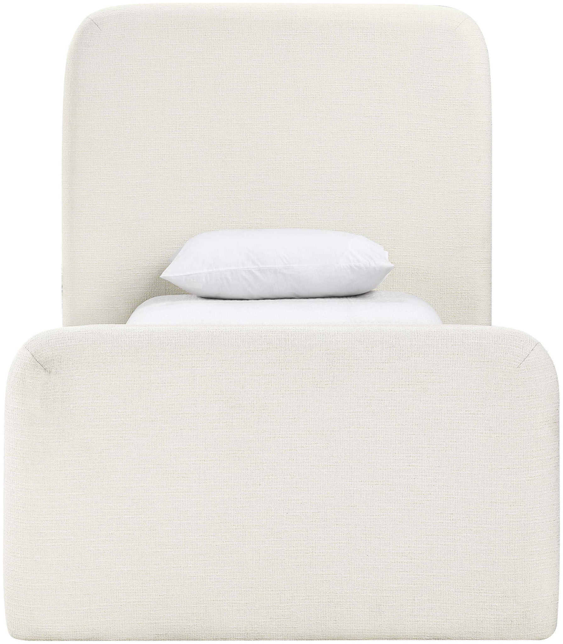Fira - Linen Textured Fabric Upholstered Bed - Urban Living Furniture (Los Angeles, CA)