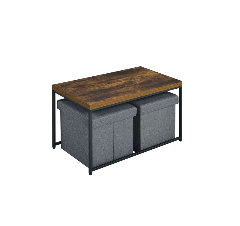 Murph - Wood Grain 3 Piece Coffee Table (Set of 3) - Urban Living Furniture (Los Angeles, CA)