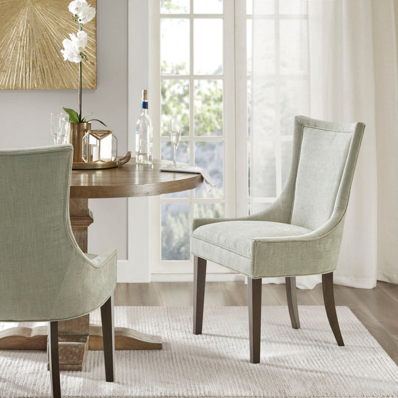 Ultra - Dining Side Chair With Chenille Upholstery (Set of 2)