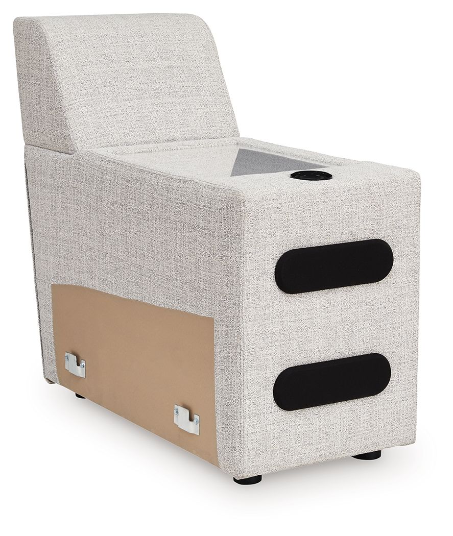 Modmax II - Console With Audio System - Stone - Urban Living Furniture (Los Angeles, CA)
