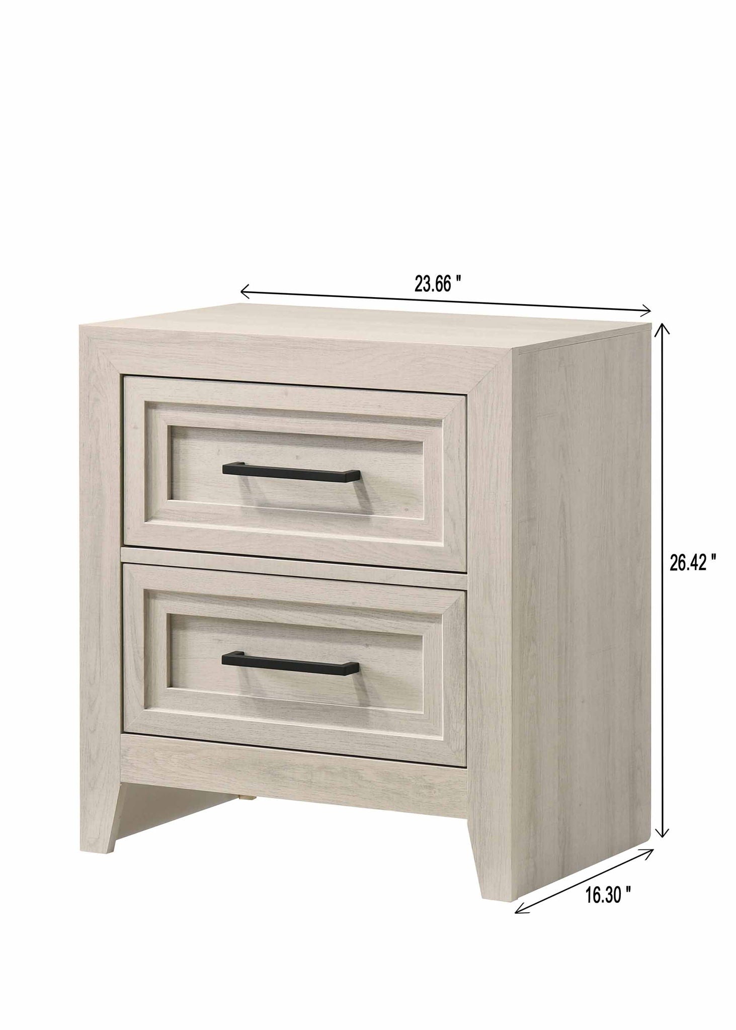 Lorraine - Nightstand - Antique White - Urban Living Furniture (Los Angeles, CA)