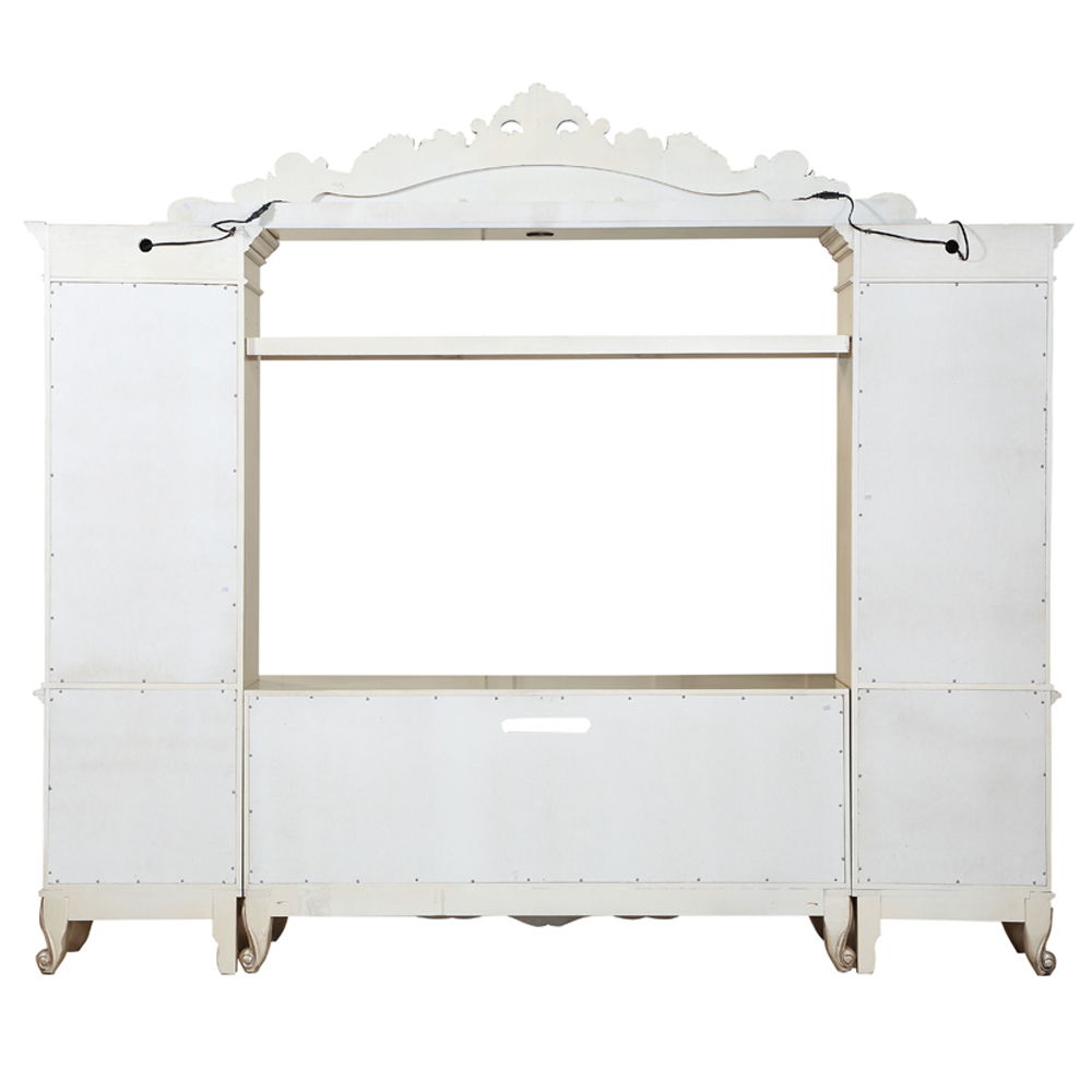 Gorsedd - Entertainment Center - Golden Ivory - Urban Living Furniture (Los Angeles, CA)