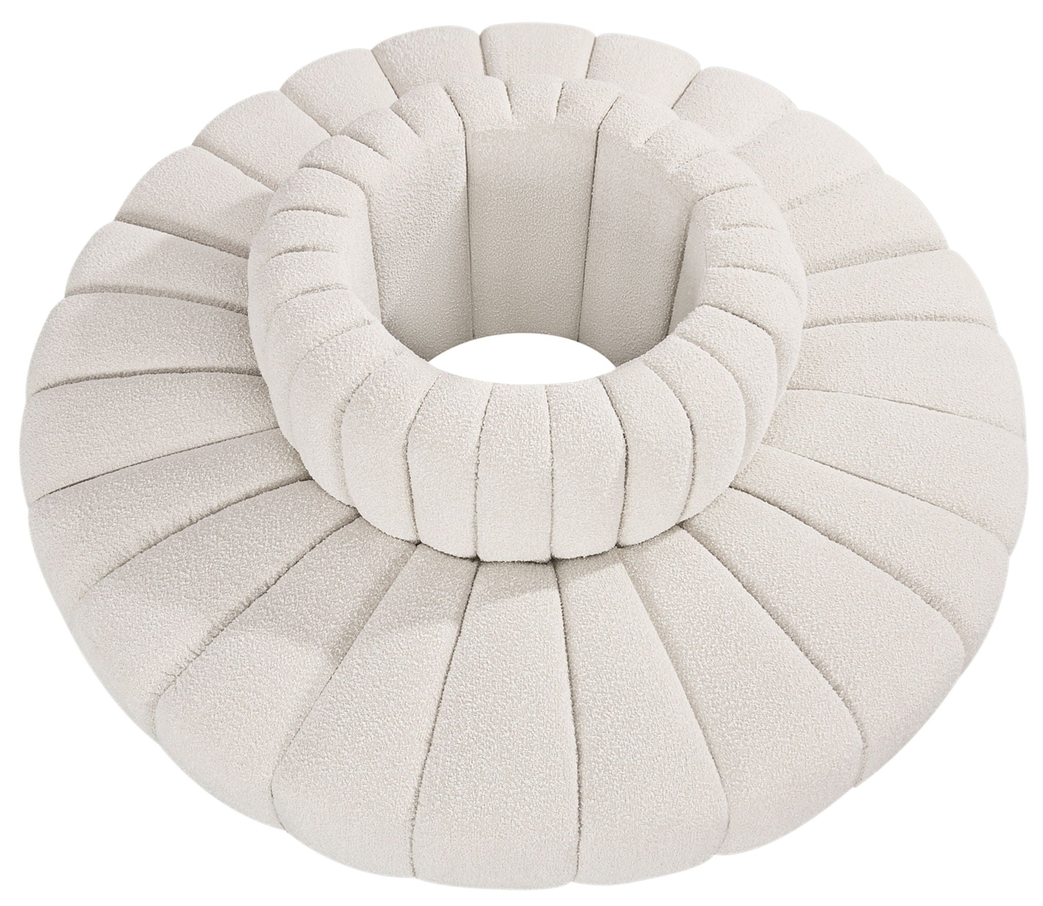 Arc - Boucle Fabric 8 Piece Round Modular Sofa - Urban Living Furniture (Los Angeles, CA)