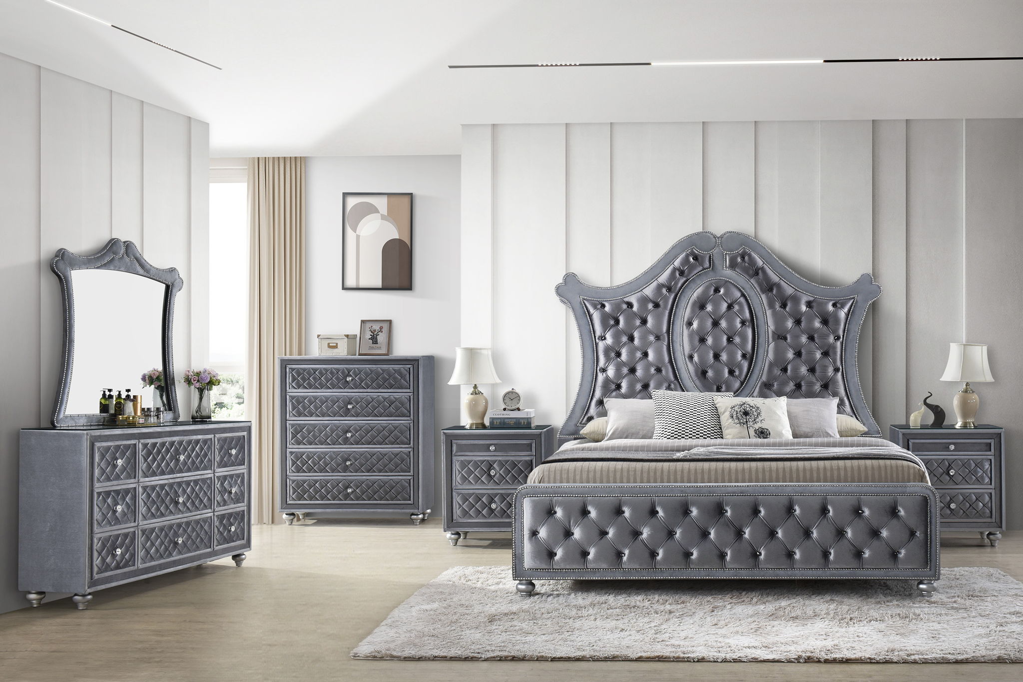 Voltare - Bed - Urban Living Furniture (Los Angeles, CA)