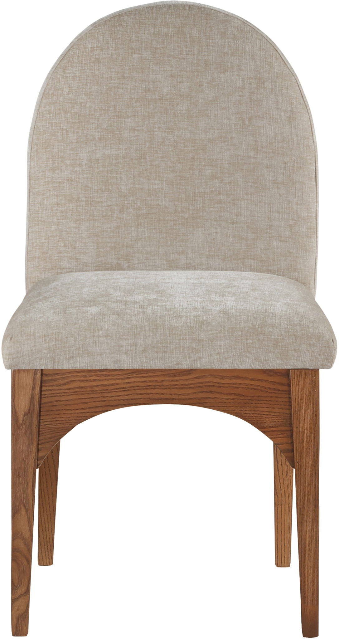 Waldorf - Chenille Dining Side Chair With Brown Legs - Urban Living Furniture (Los Angeles, CA)