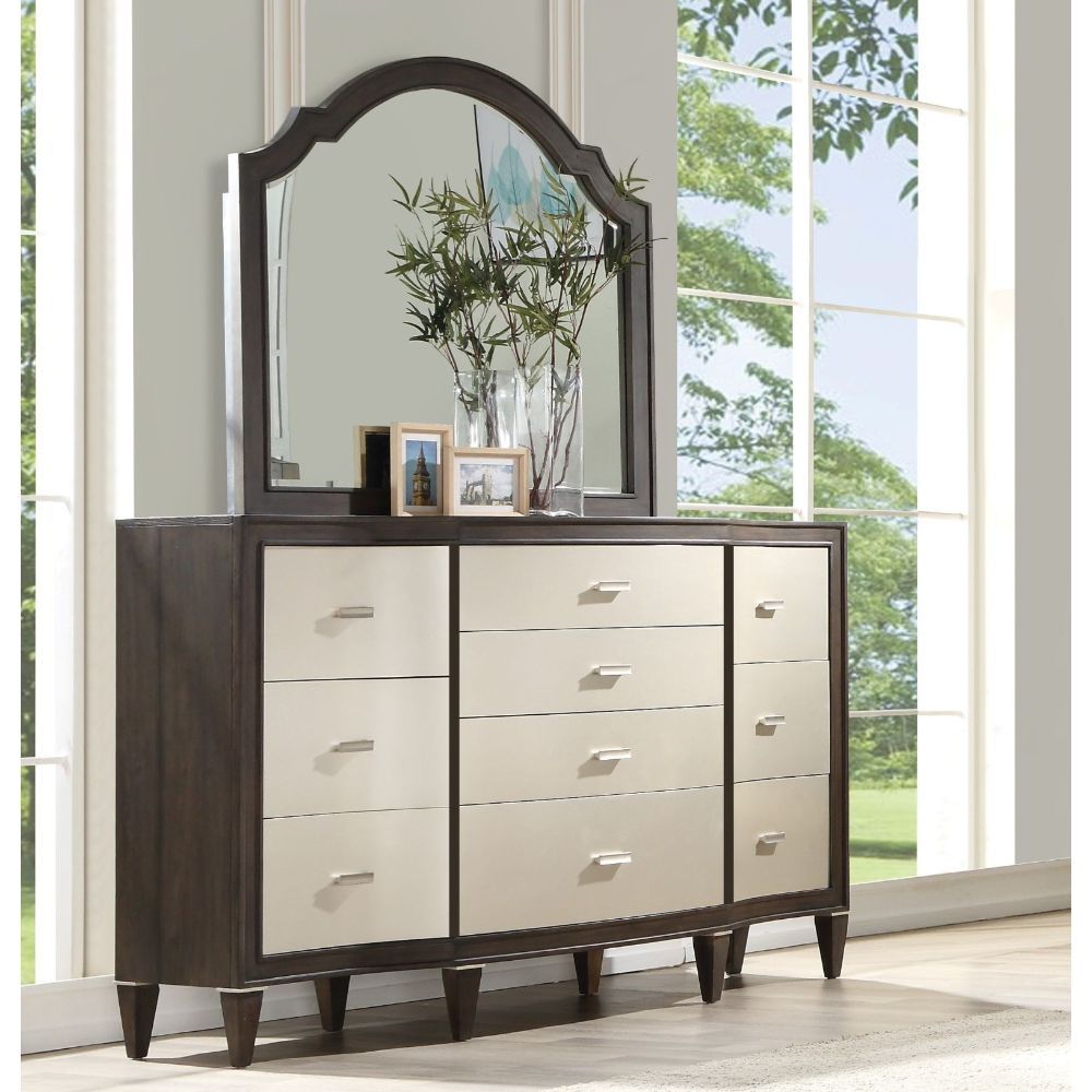 Peregrine - Mirror - Walnut - Urban Living Furniture (Los Angeles, CA)