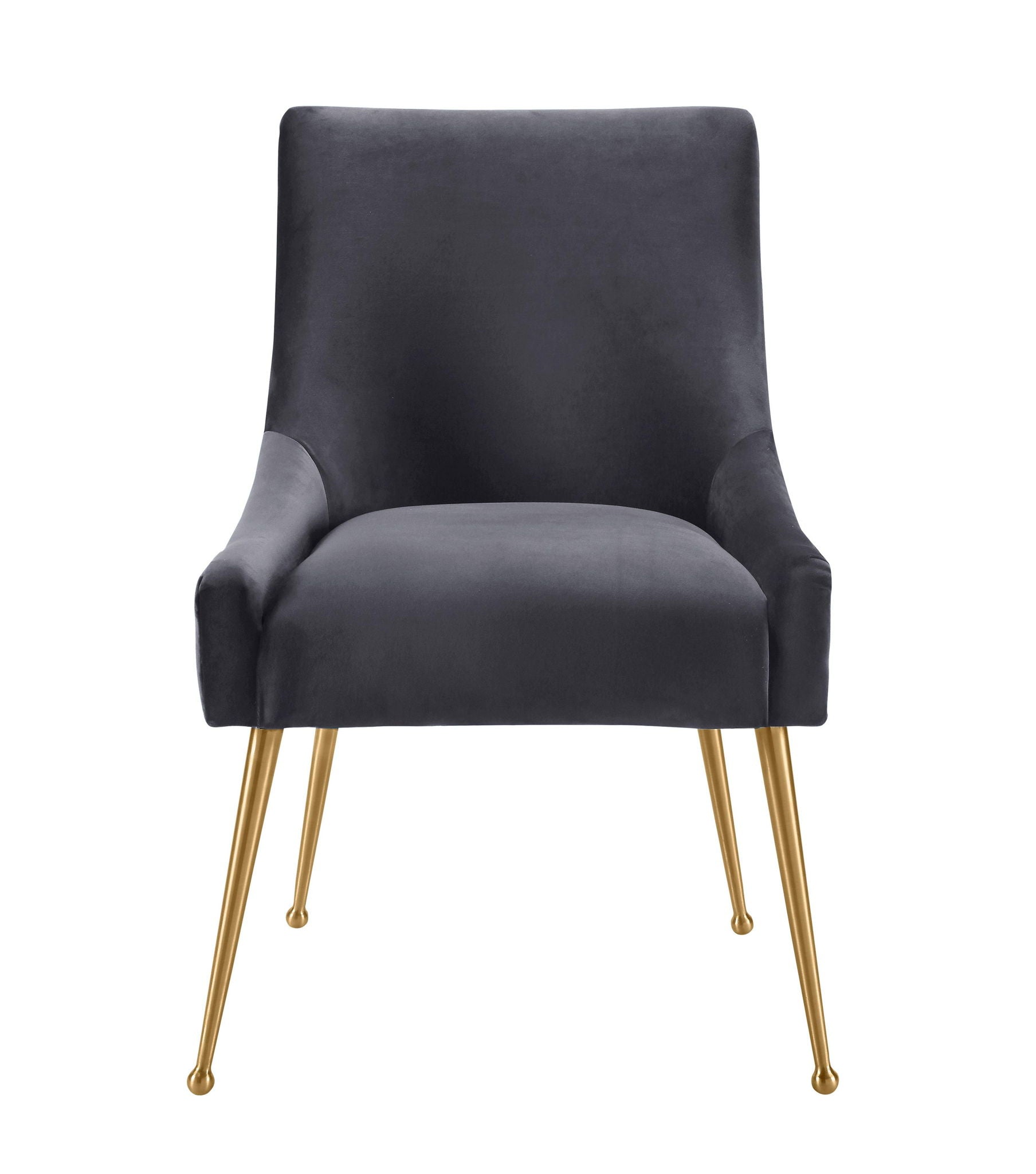 Beatrix - Pleated Velvet Side Chair - Urban Living Furniture (Los Angeles, CA)