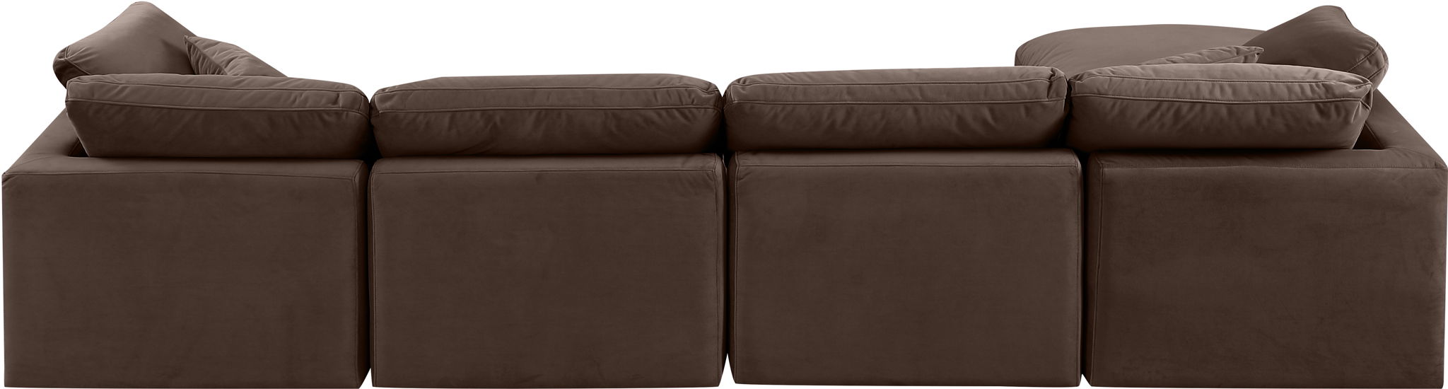 Indulge - Velvet 5 Piece Modular Sectional With Chaise - Urban Living Furniture (Los Angeles, CA)