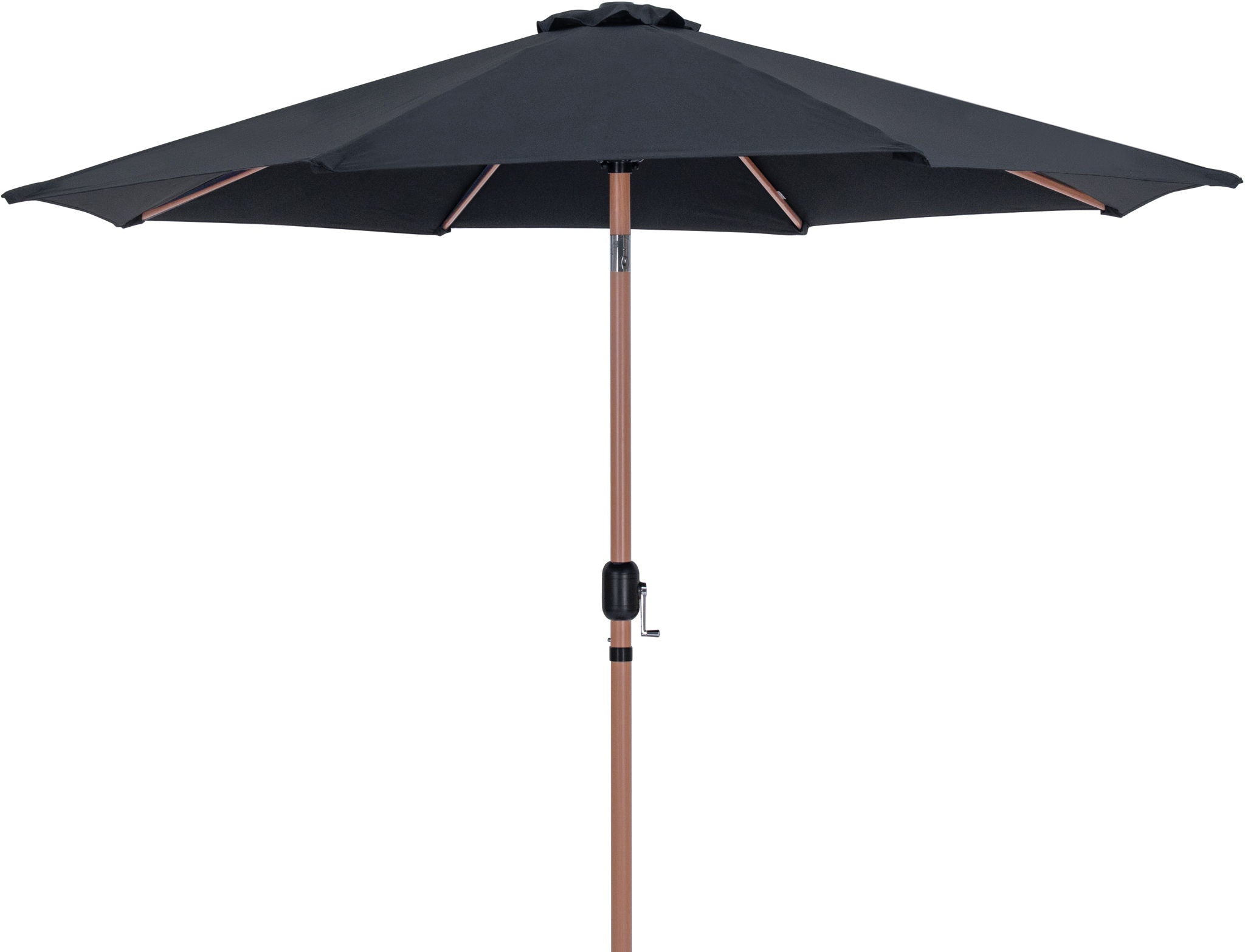 Fiji - Aluminum Patio Umbrella With Round Teak Base - Urban Living Furniture (Los Angeles, CA)