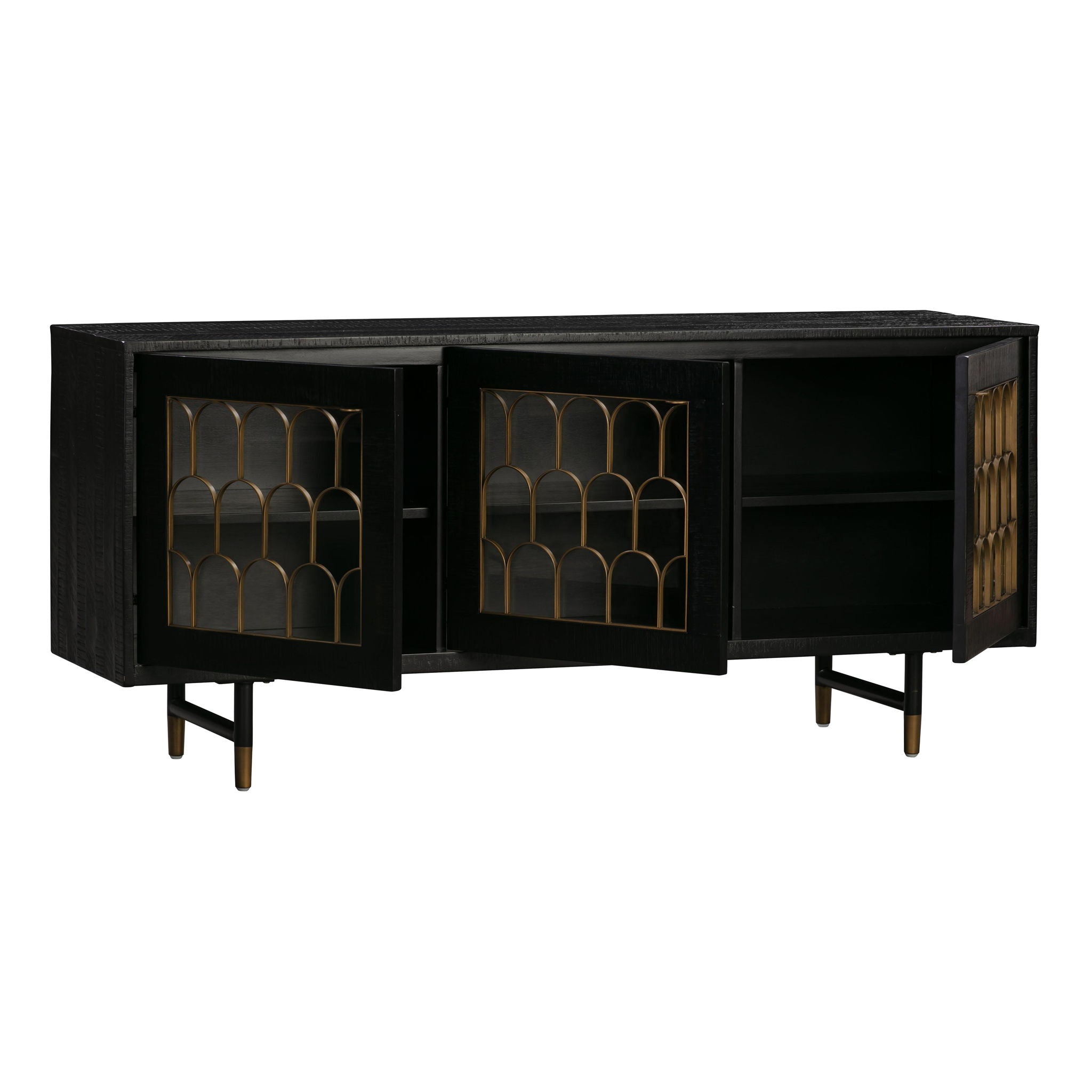 Gatsby - Wood Buffet - Black - Urban Living Furniture (Los Angeles, CA)