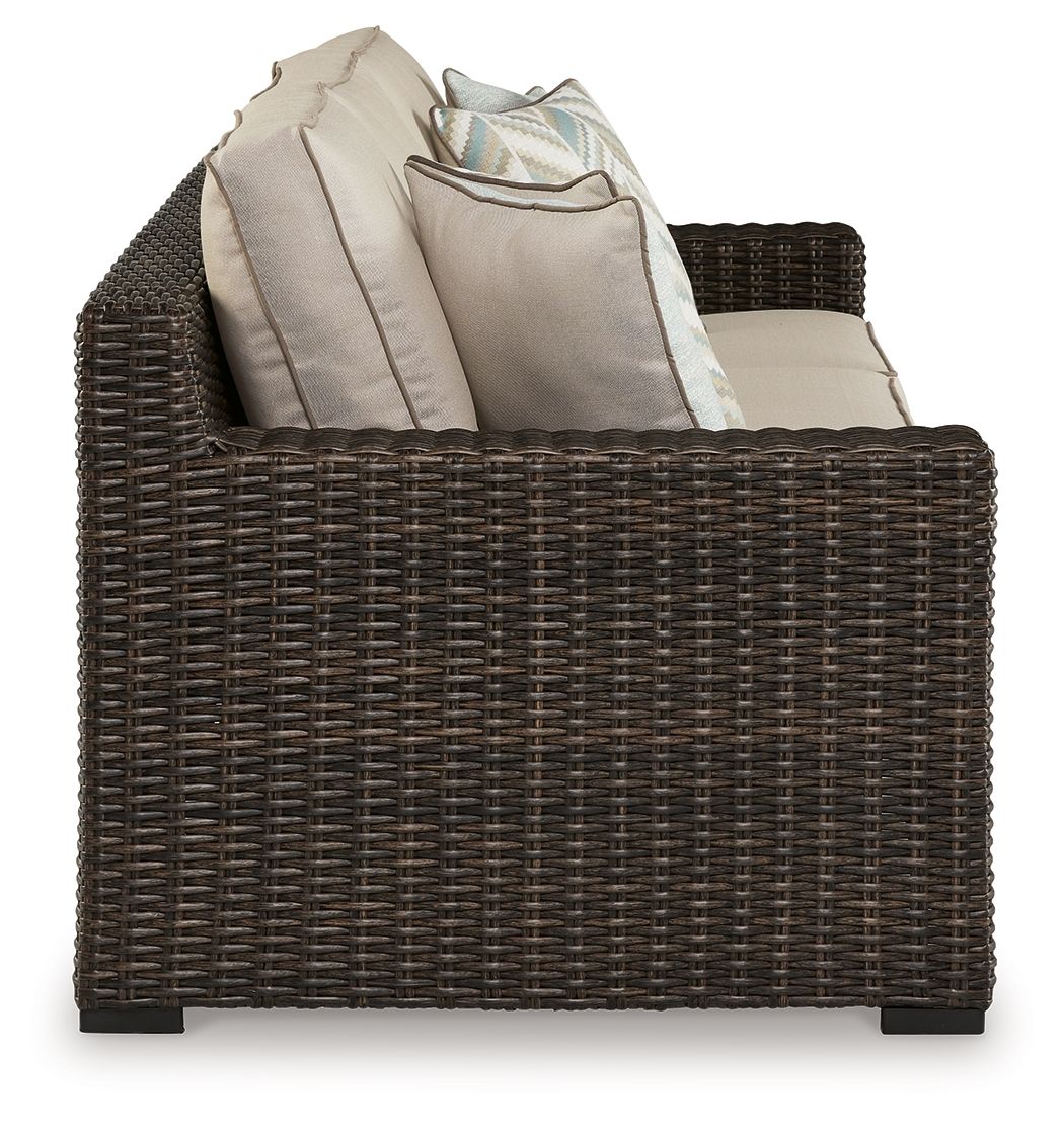 Coastline Bay - Brown - Sofa With Cushion - Urban Living Furniture (Los Angeles, CA)