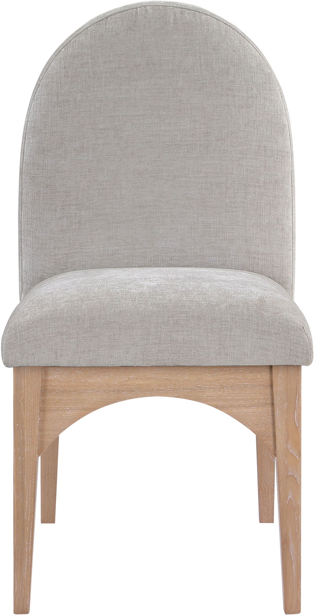 Waldorf - Chenille Dining Side Chair With Natural Legs - Urban Living Furniture (Los Angeles, CA)