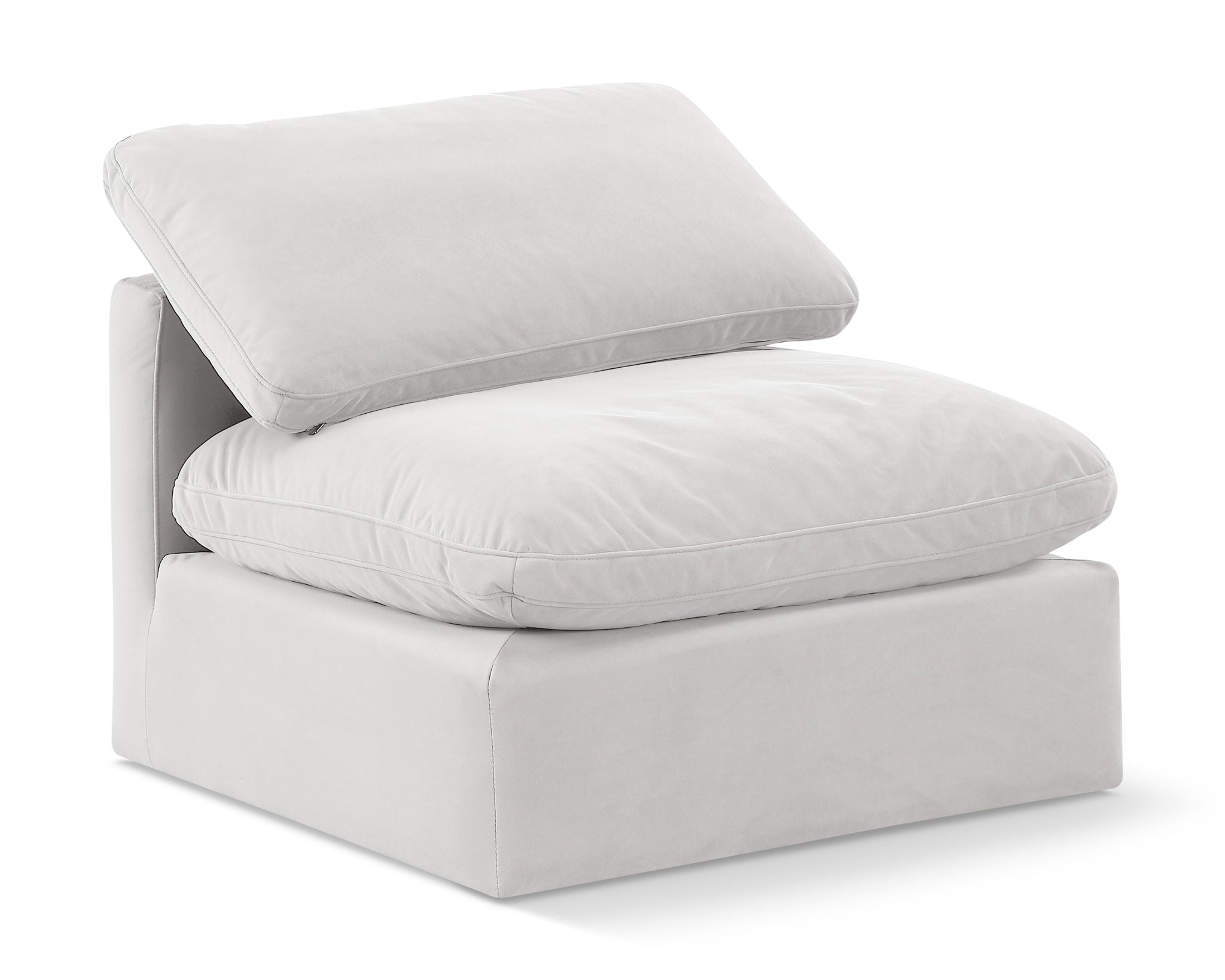 Indulge - Velvet Armless Chair - Urban Living Furniture (Los Angeles, CA)