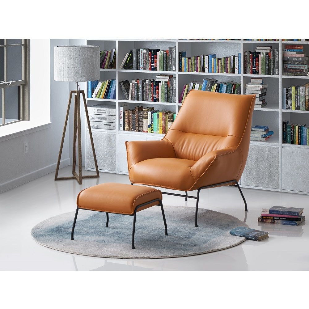 Jabel - Accent Chair & Ottoman - Urban Living Furniture (Los Angeles, CA)